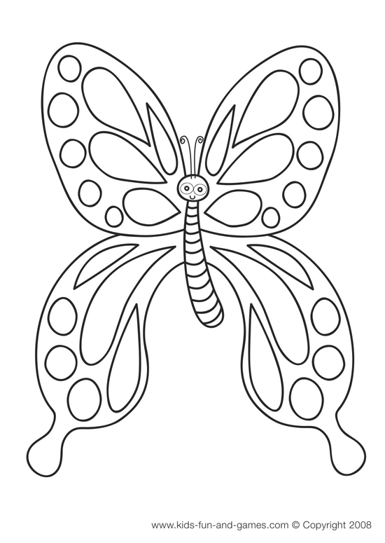 Disegno da colorare: Farfalla (Animali) #15787 - Pagine da Colorare Stampabili Gratuite