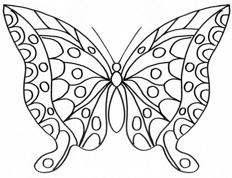 Disegno da colorare: Farfalla (Animali) #15824 - Pagine da Colorare Stampabili Gratuite
