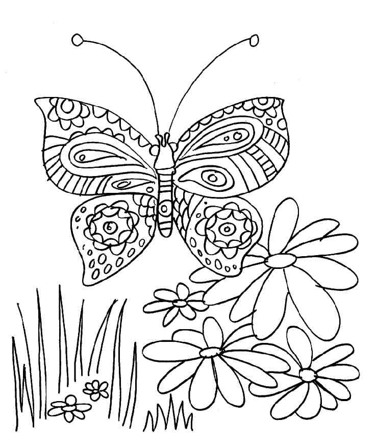 Disegno da colorare: Farfalla (Animali) #15832 - Pagine da Colorare Stampabili Gratuite