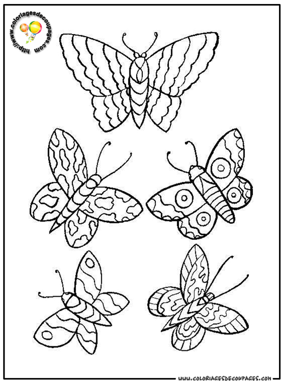 Disegno da colorare: Farfalla (Animali) #15845 - Pagine da Colorare Stampabili Gratuite