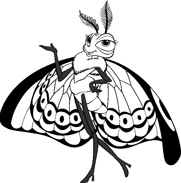 Disegno da colorare: Farfalla (Animali) #15853 - Pagine da Colorare Stampabili Gratuite