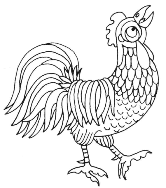 Disegno da colorare: Gallina (Animali) #17467 - Pagine da Colorare Stampabili Gratuite