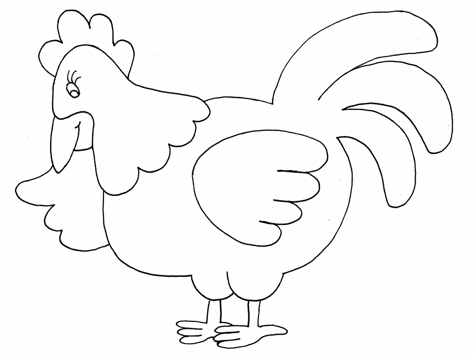 Disegno da colorare: Gallina (Animali) #17509 - Pagine da Colorare Stampabili Gratuite