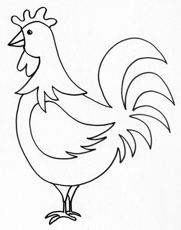 Disegno da colorare: Gallina (Animali) #17531 - Pagine da Colorare Stampabili Gratuite