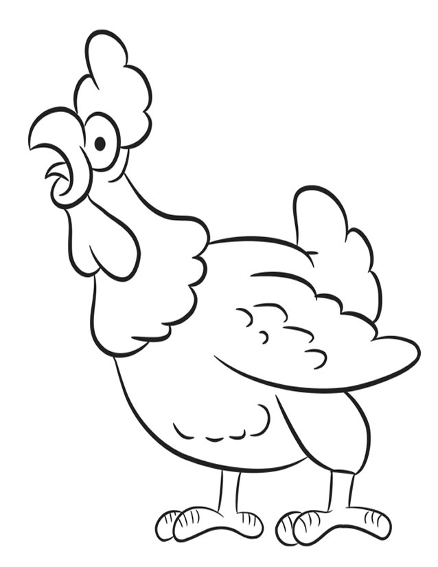 Disegno da colorare: Gallo (Animali) #4092 - Pagine da Colorare Stampabili Gratuite