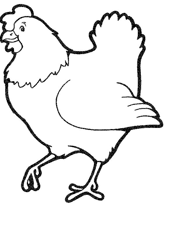 Disegno da colorare: Gallo (Animali) #4138 - Pagine da Colorare Stampabili Gratuite