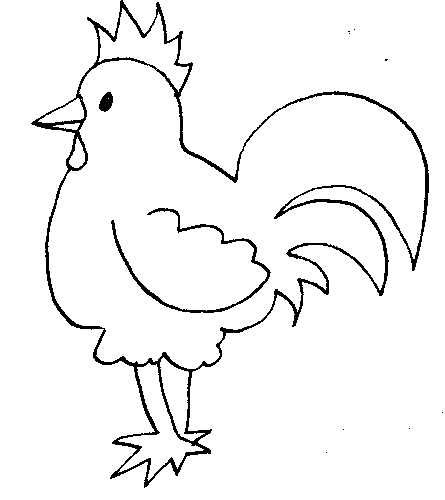 Disegno da colorare: Gallo (Animali) #4175 - Pagine da Colorare Stampabili Gratuite