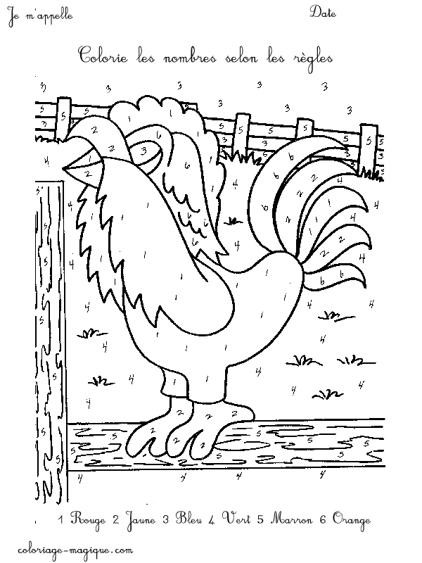 Disegno da colorare: Gallo (Animali) #4205 - Pagine da Colorare Stampabili Gratuite