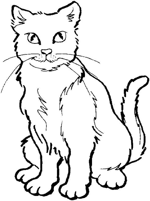 Disegno da colorare: Gattino (Animali) #18056 - Pagine da Colorare Stampabili Gratuite