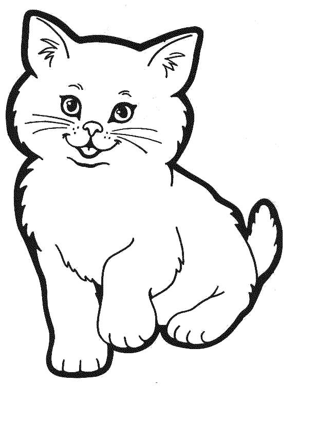 Disegno da colorare: Gatto (Animali) #1761 - Pagine da Colorare Stampabili Gratuite