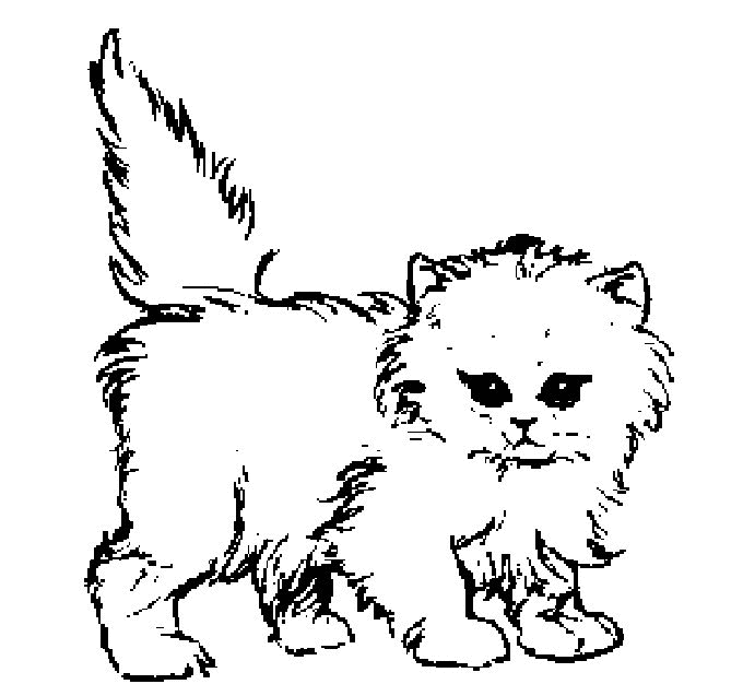 Disegno da colorare: Gatto (Animali) #1770 - Pagine da Colorare Stampabili Gratuite