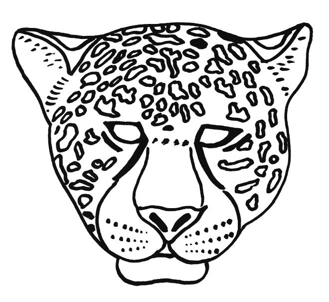 Disegno da colorare: Giaguaro (Animali) #9011 - Pagine da Colorare Stampabili Gratuite