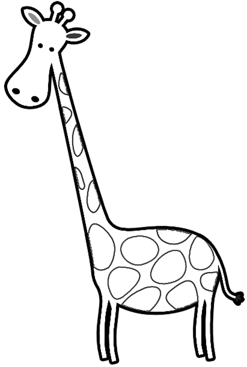 Disegno da colorare: Giraffa (Animali) #7247 - Pagine da Colorare Stampabili Gratuite