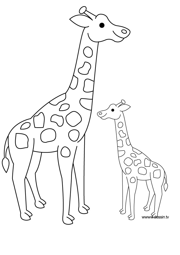 Disegno da colorare: Giraffa (Animali) #7259 - Pagine da Colorare Stampabili Gratuite