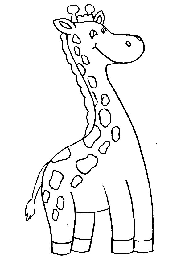 Disegno da colorare: Giraffa (Animali) #7343 - Pagine da Colorare Stampabili Gratuite