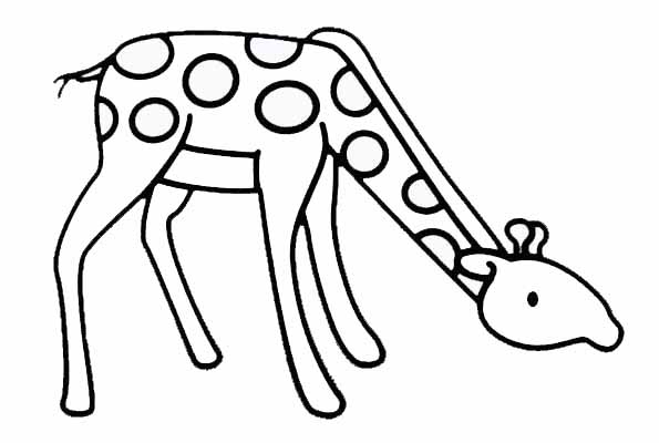 Disegno da colorare: Giraffa (Animali) #7345 - Pagine da Colorare Stampabili Gratuite