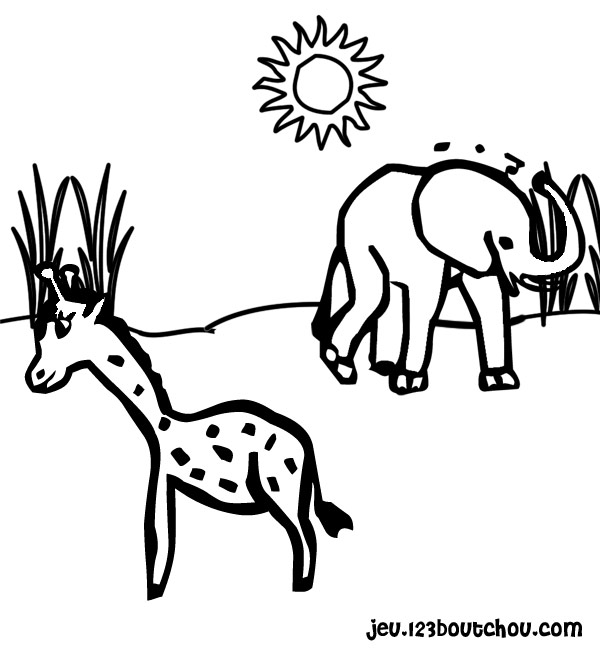 Disegno da colorare: Giraffa (Animali) #7350 - Pagine da Colorare Stampabili Gratuite