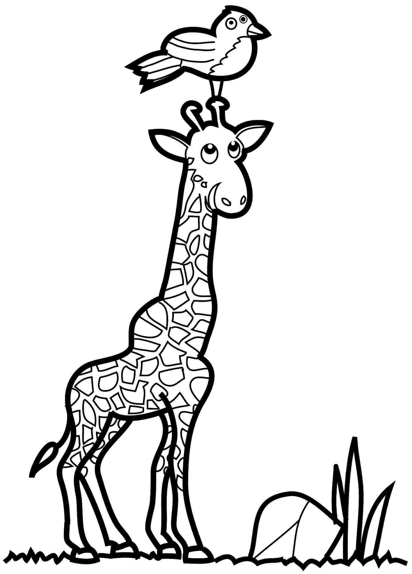 Disegno da colorare: Giraffa (Animali) #7370 - Pagine da Colorare Stampabili Gratuite