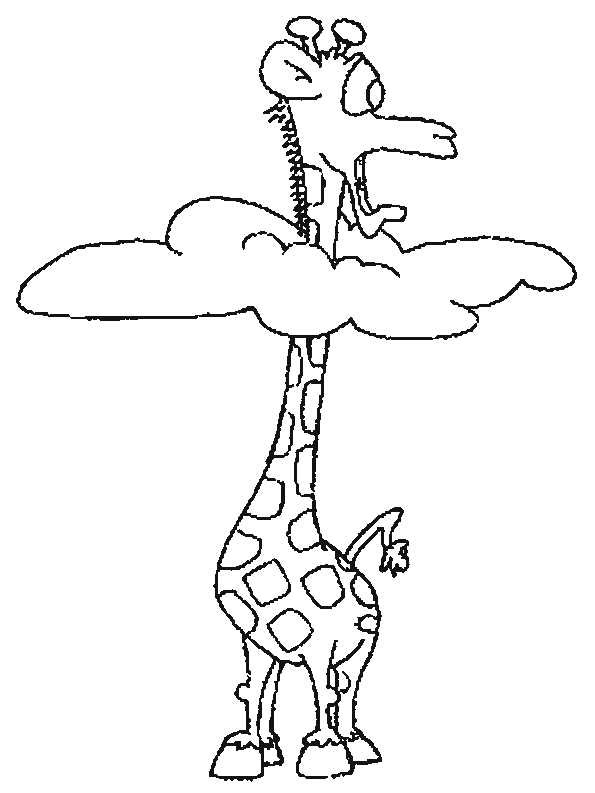 Disegno da colorare: Giraffa (Animali) #7377 - Pagine da Colorare Stampabili Gratuite