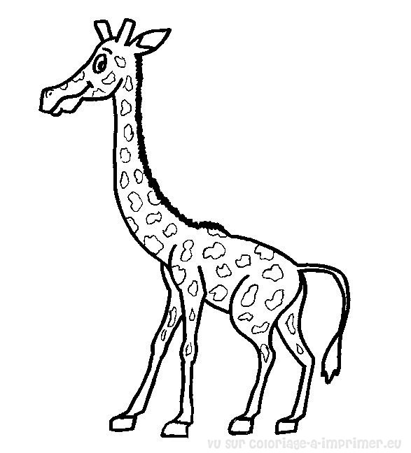 Disegno da colorare: Giraffa (Animali) #7386 - Pagine da Colorare Stampabili Gratuite