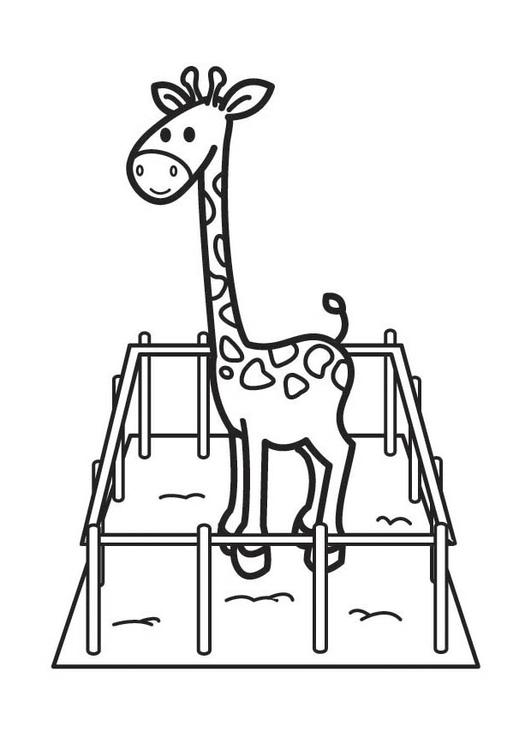 Disegno da colorare: Giraffa (Animali) #7391 - Pagine da Colorare Stampabili Gratuite