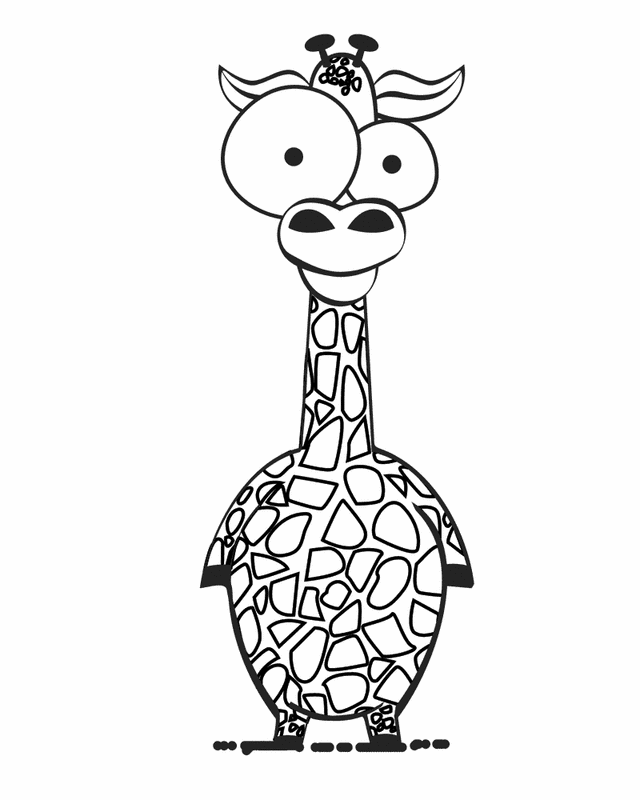 Disegno da colorare: Giraffa (Animali) #7394 - Pagine da Colorare Stampabili Gratuite