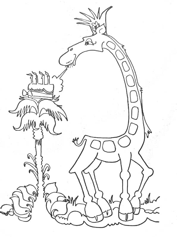 Disegno da colorare: Giraffa (Animali) #7408 - Pagine da Colorare Stampabili Gratuite