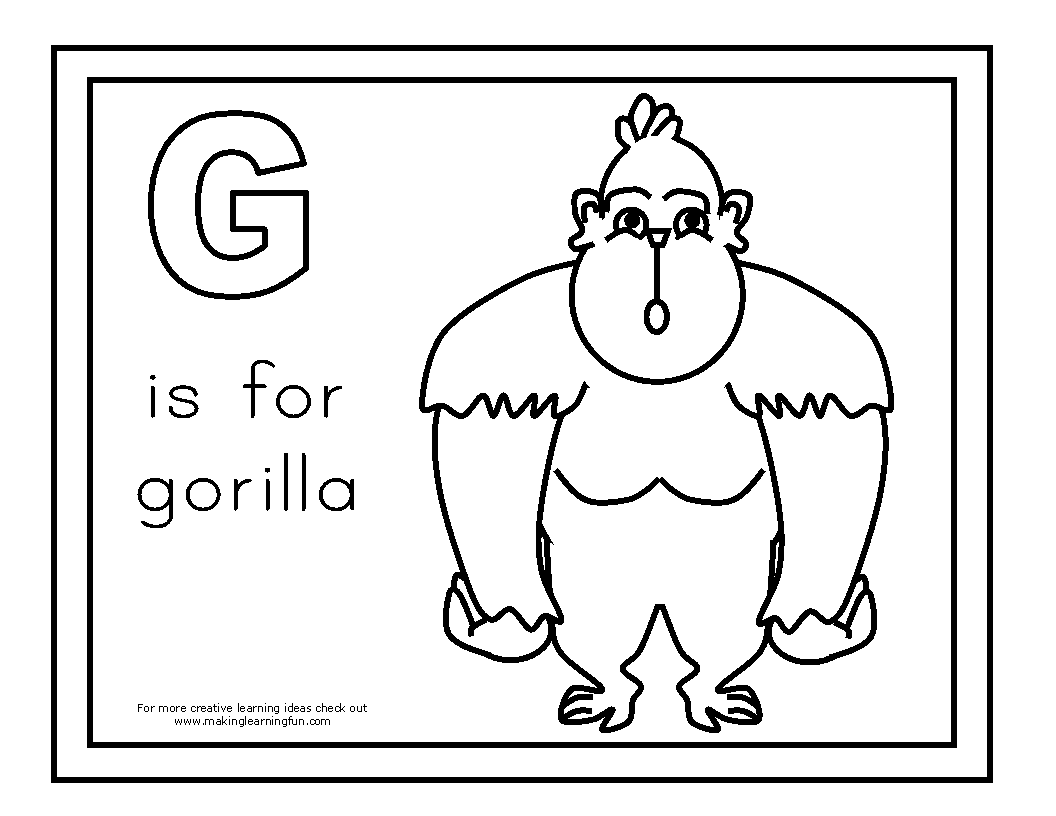 Disegno da colorare: Gorilla (Animali) #7538 - Pagine da Colorare Stampabili Gratuite