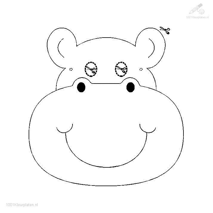 Disegno da colorare: Ippopotamo (Animali) #8654 - Pagine da Colorare Stampabili Gratuite