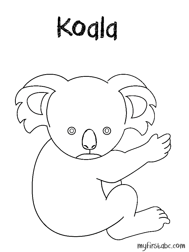 Disegno da colorare: Koala (Animali) #9333 - Pagine da Colorare Stampabili Gratuite