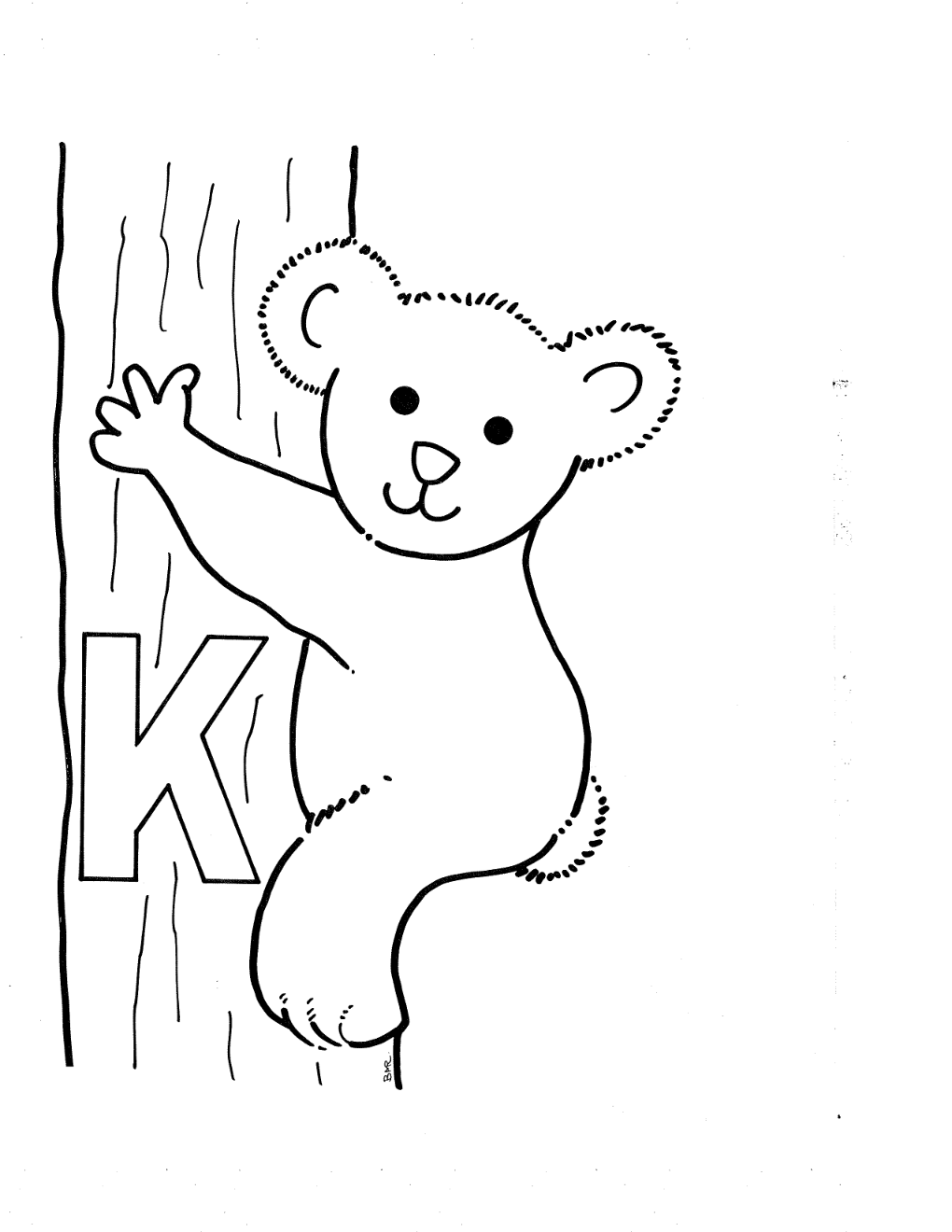 Disegno da colorare: Koala (Animali) #9417 - Pagine da Colorare Stampabili Gratuite