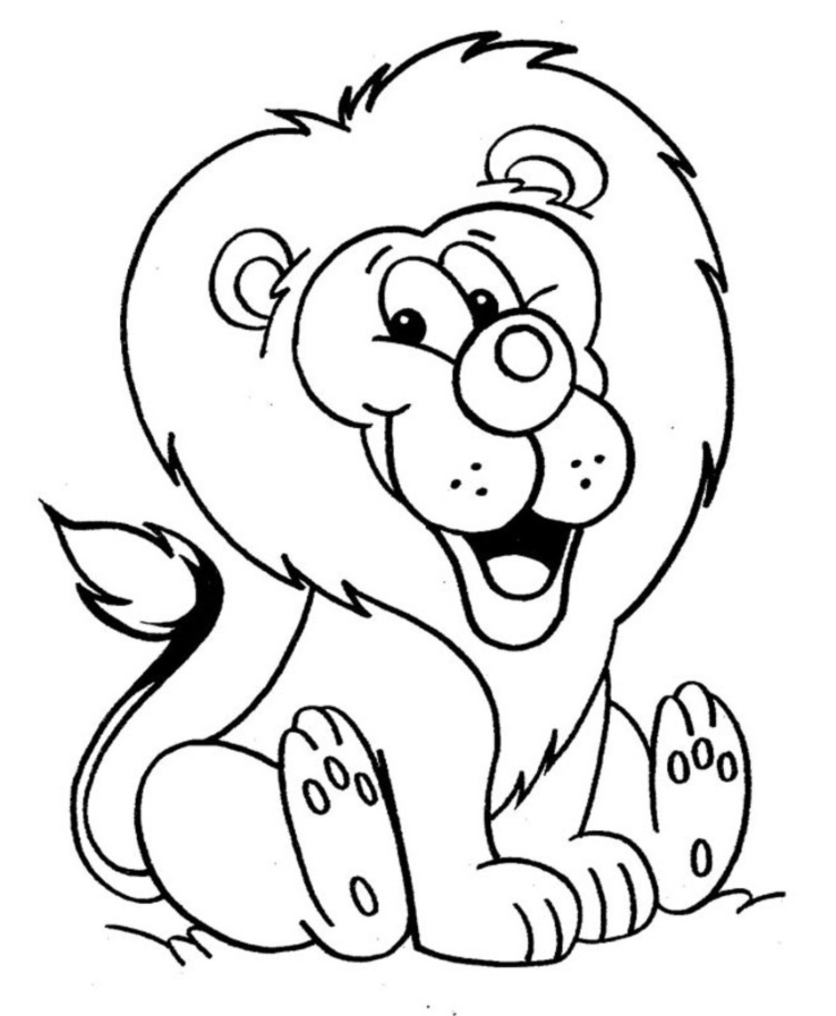Disegno da colorare: Leone (Animali) #10244 - Pagine da Colorare Stampabili Gratuite