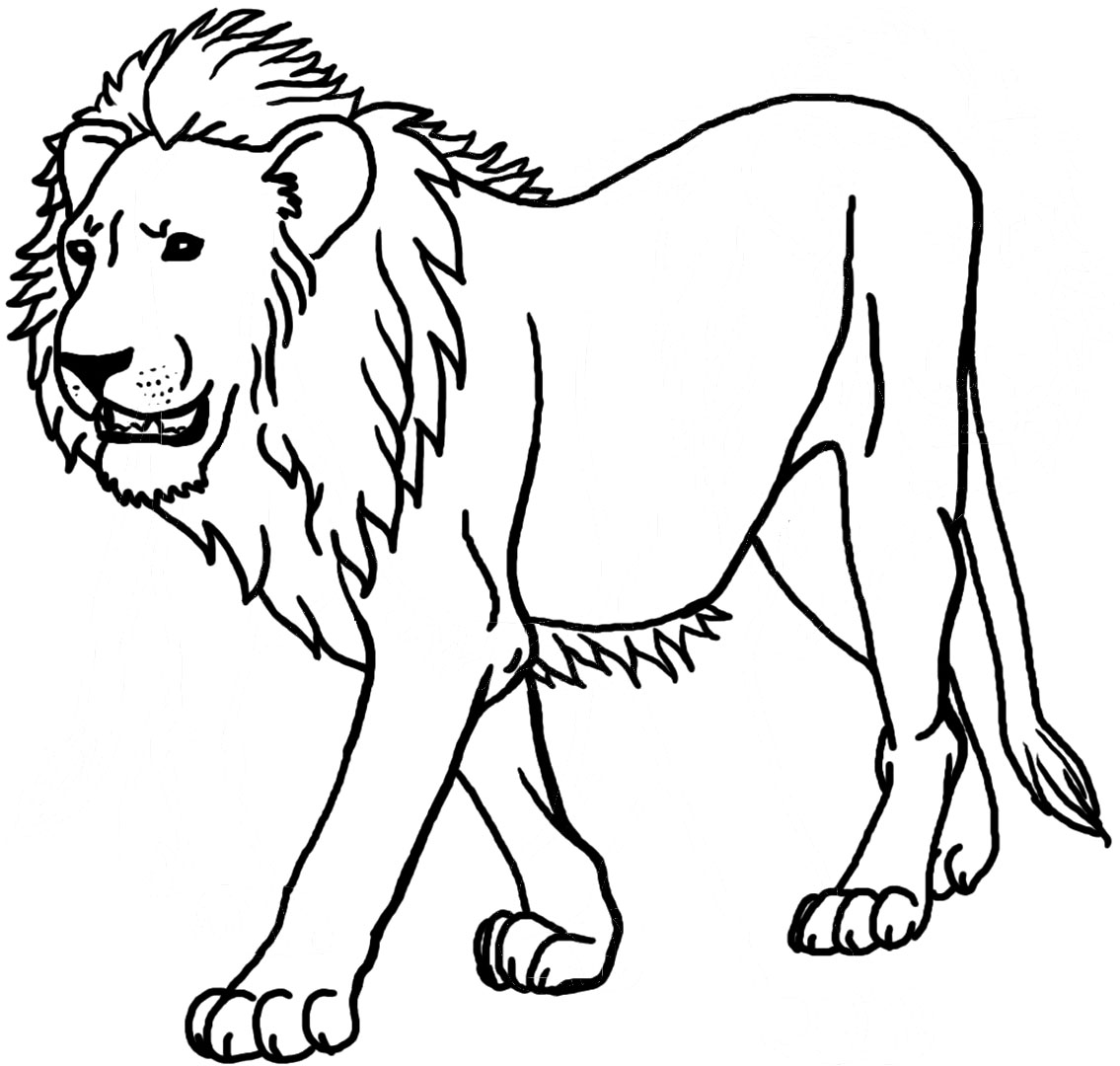 Disegno da colorare: Leone (Animali) #10249 - Pagine da Colorare Stampabili Gratuite