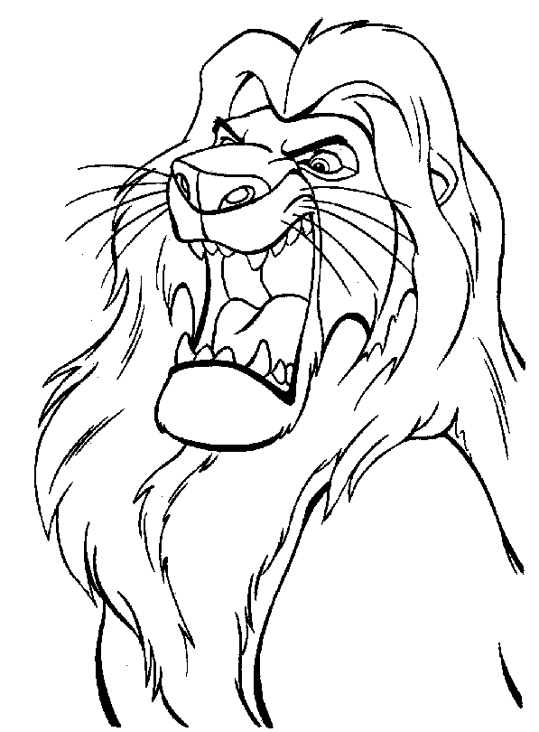 Disegno da colorare: Leone (Animali) #10254 - Pagine da Colorare Stampabili Gratuite