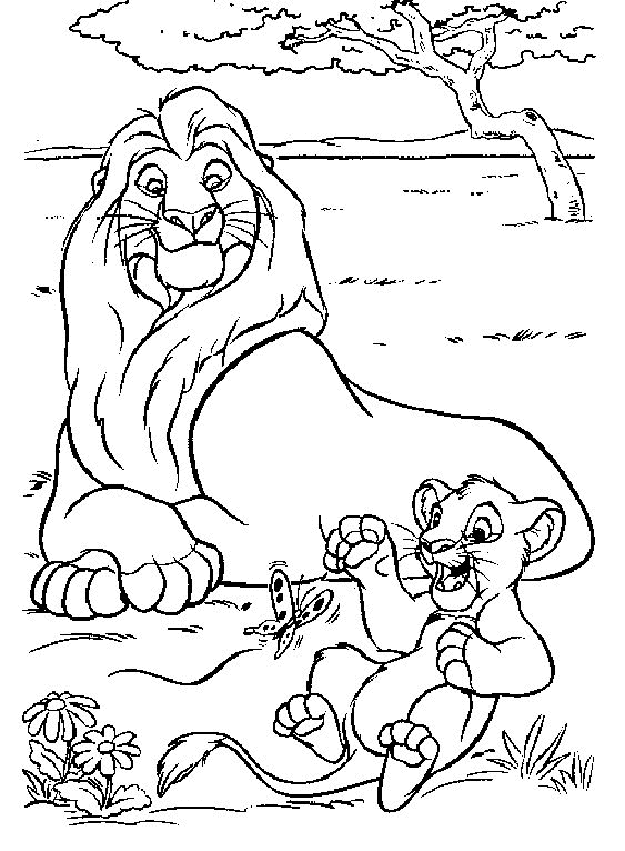 Disegno da colorare: Leone (Animali) #10285 - Pagine da Colorare Stampabili Gratuite