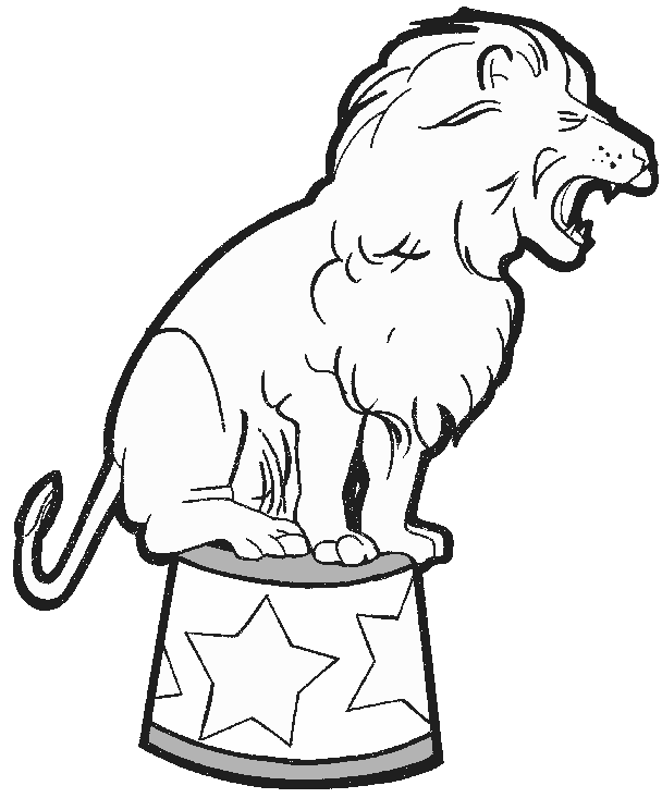 Disegno da colorare: Leone (Animali) #10320 - Pagine da Colorare Stampabili Gratuite