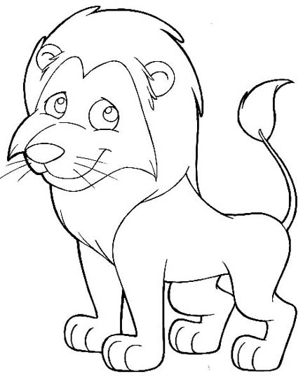 Disegno da colorare: Leone (Animali) #10398 - Pagine da Colorare Stampabili Gratuite