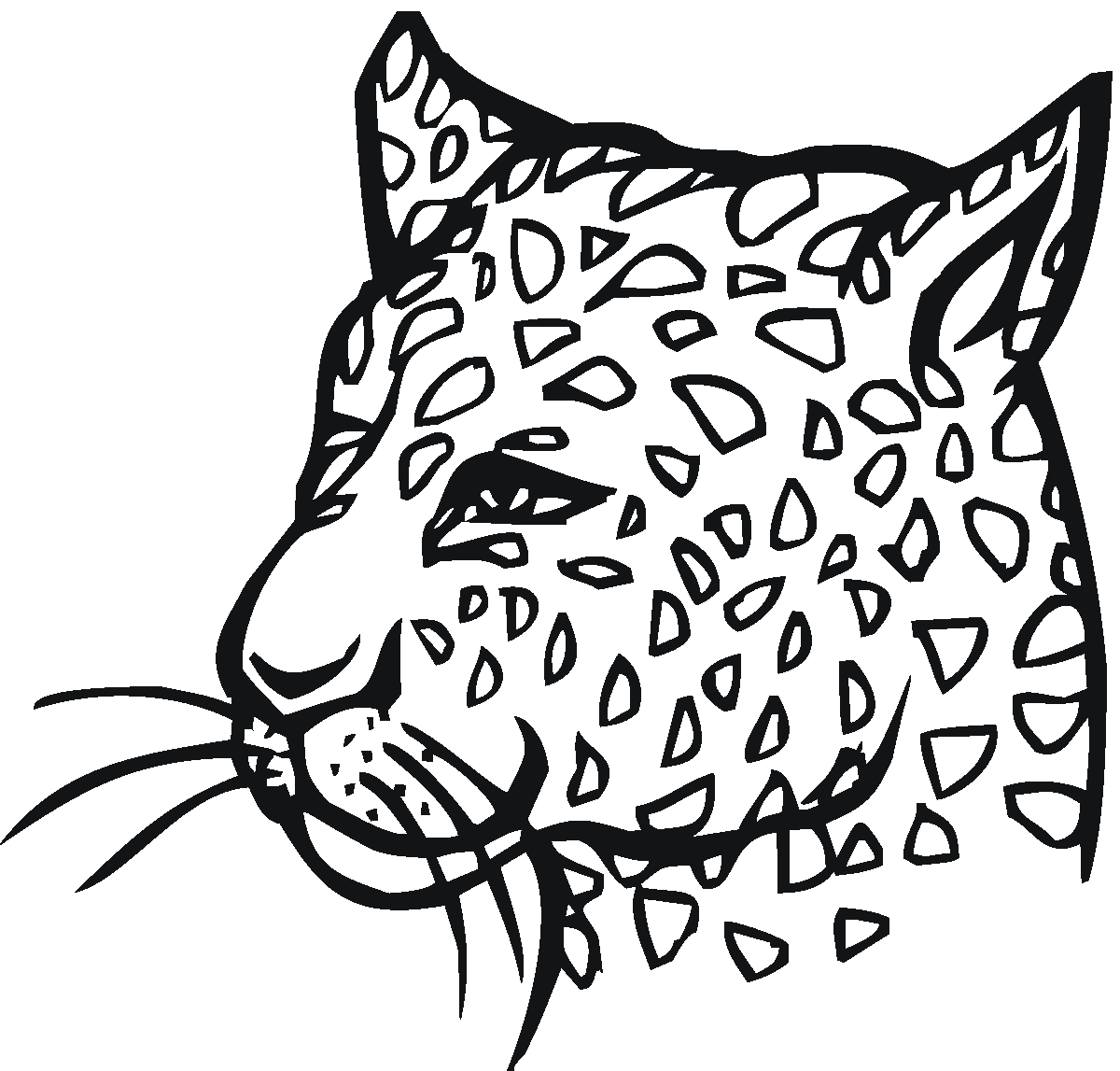 Disegno da colorare: Leopardo (Animali) #9751 - Pagine da Colorare Stampabili Gratuite