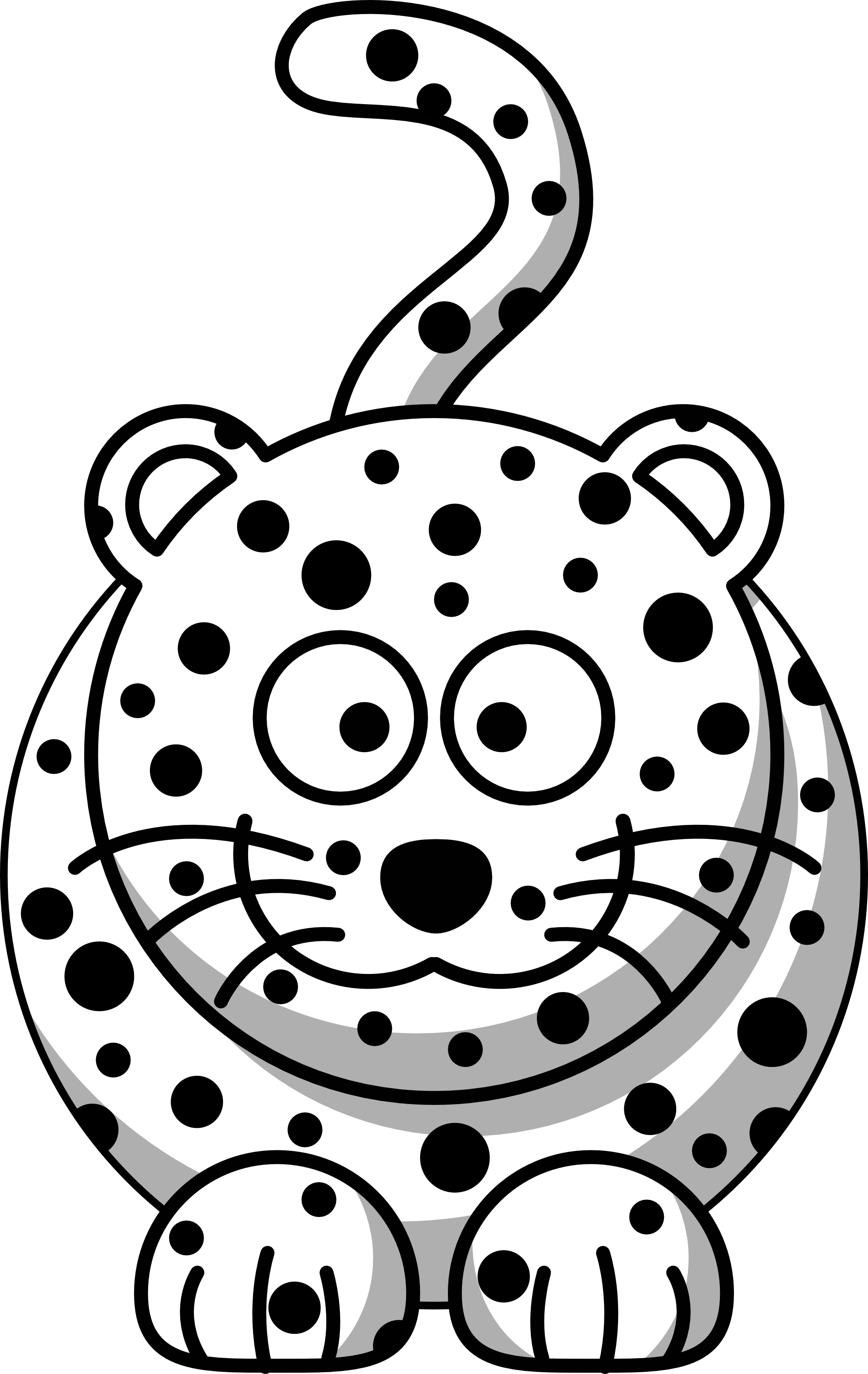 Disegno da colorare: Leopardo (Animali) #9831 - Pagine da Colorare Stampabili Gratuite