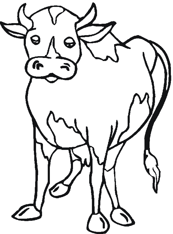 Disegno da colorare: Manzo (Animali) #1344 - Pagine da Colorare Stampabili Gratuite