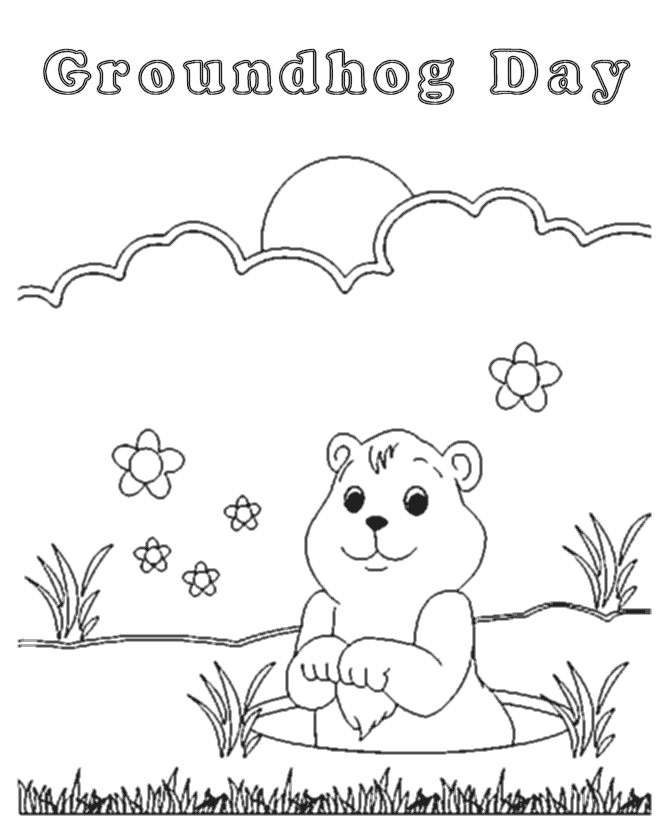 Disegno da colorare: Marmotta (Animali) #10926 - Pagine da Colorare Stampabili Gratuite