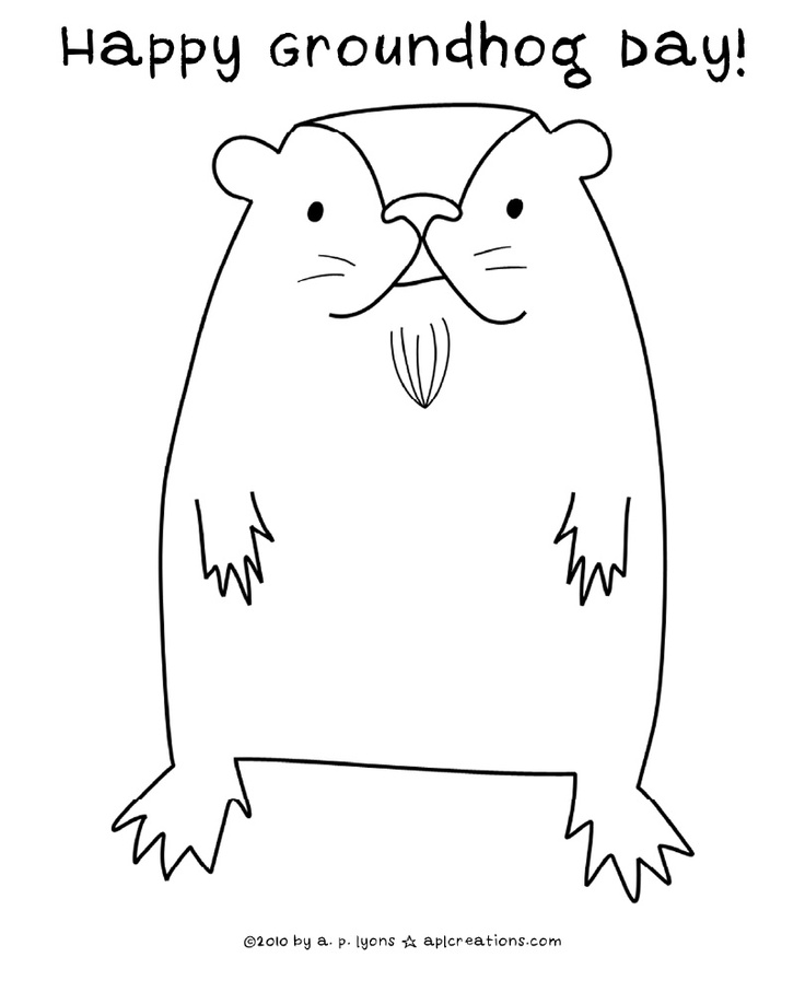Disegno da colorare: Marmotta (Animali) #10950 - Pagine da Colorare Stampabili Gratuite