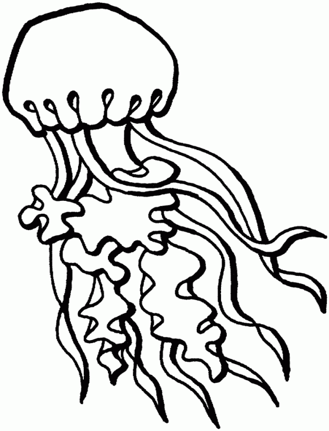 Disegno da colorare: Medusa (Animali) #20390 - Pagine da Colorare Stampabili Gratuite