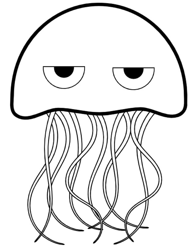 Disegno da colorare: Medusa (Animali) #20393 - Pagine da Colorare Stampabili Gratuite