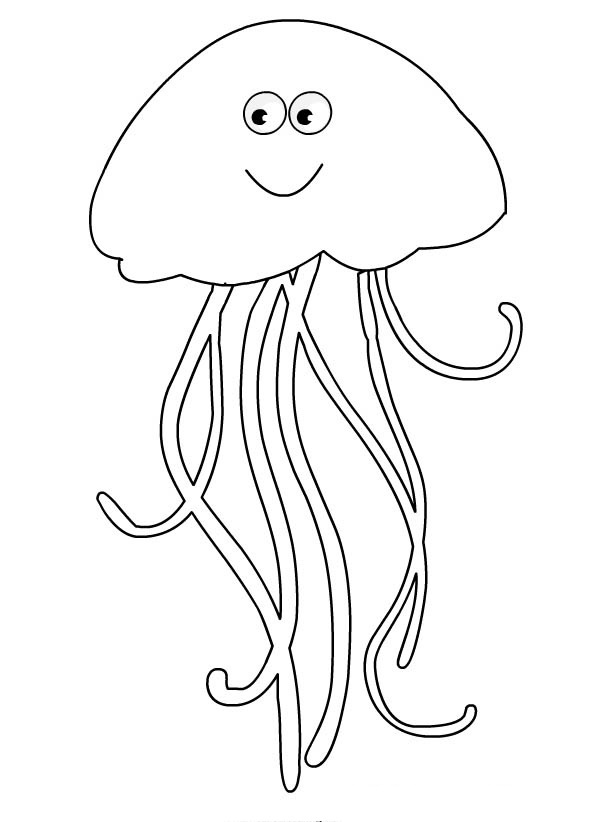 Disegno da colorare: Medusa (Animali) #20413 - Pagine da Colorare Stampabili Gratuite
