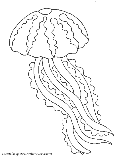 Disegno da colorare: Medusa (Animali) #20500 - Pagine da Colorare Stampabili Gratuite