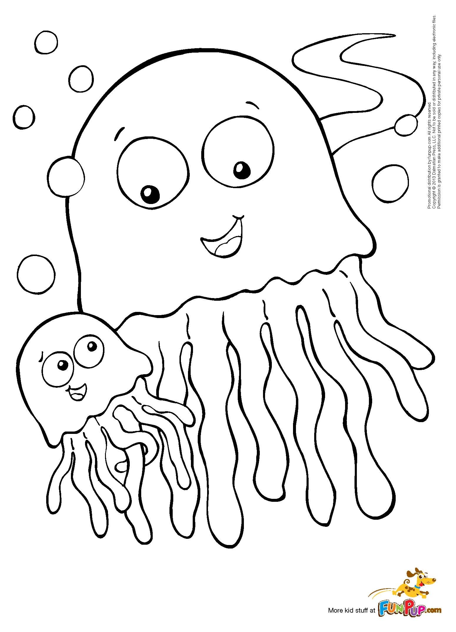 Disegno da colorare: Medusa (Animali) #20544 - Pagine da Colorare Stampabili Gratuite