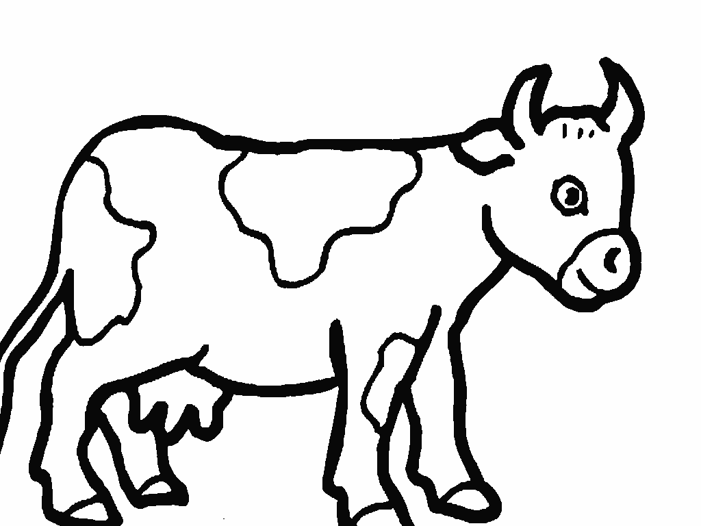 Disegno da colorare: Mucca (Animali) #13187 - Pagine da Colorare Stampabili Gratuite
