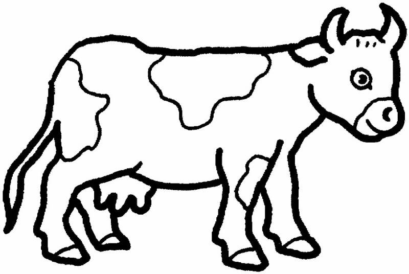 Disegno da colorare: Mucca (Animali) #13191 - Pagine da Colorare Stampabili Gratuite
