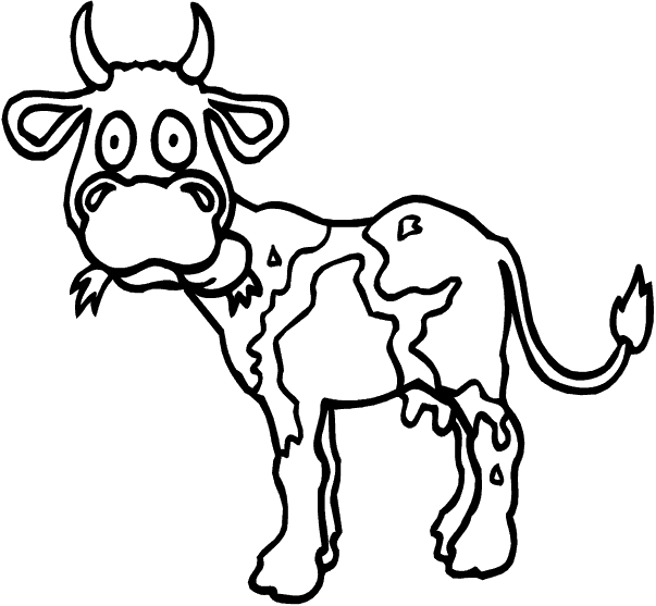 Disegno da colorare: Mucca (Animali) #13216 - Pagine da Colorare Stampabili Gratuite